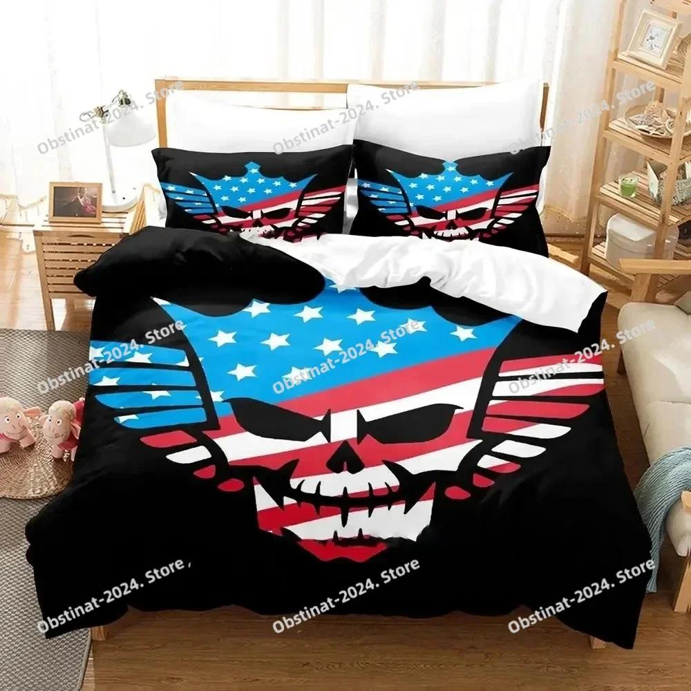 Cody Rhodes American Nightmare Bedding Set Printed Bed Set With Pillowcase Duvet Cover Soft Single Double Queen Super King Size