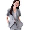 Premium Women's Formal Summer Suit Set: Beautician & Hotel Workwear Skirt