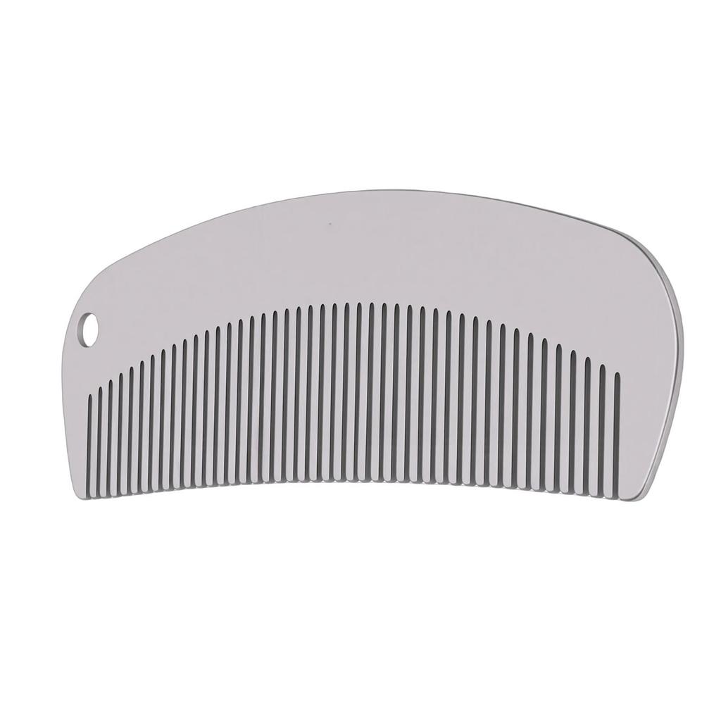 Ti Hair Comb for Men Women Metal Fine Tooth Anti Static Comb   Grooming Brush for Travel and Daily Carry
