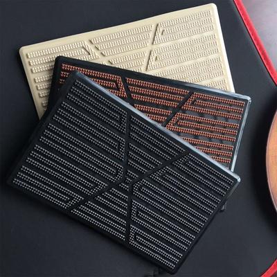 Tappetino per il tallone in PVC nero per auto, per un maggiore comfort