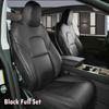 For Tesla Model Y Juniper 2025 Seat Covers 5 Seater for Model Y 20-24 Dog Pet Seat Covers Nappa PU Front & Rear Seat Protectors