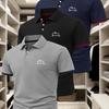 3Pcs Set Men's Polo Shirt, Fashionable Business Casual Lapel, Comfortable Summer Breathable Short Sleeve Lapel Polo Shirt Top, Gift
