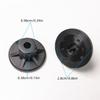 10PCS Auto Parts Fender Wheel Nut Clip OE Quality Nylon Black For VW Sagitar Golf Passat Tiguan Touareg