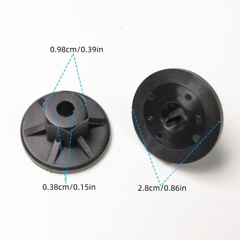 10PCS Auto Parts Fender Wheel Nut Clip OE Quality Nylon Black For VW Sagitar Golf Passat Tiguan Touareg