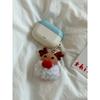 Elegant Table Happy Christmas Keyring 6 Types of Doll Keychains Wool