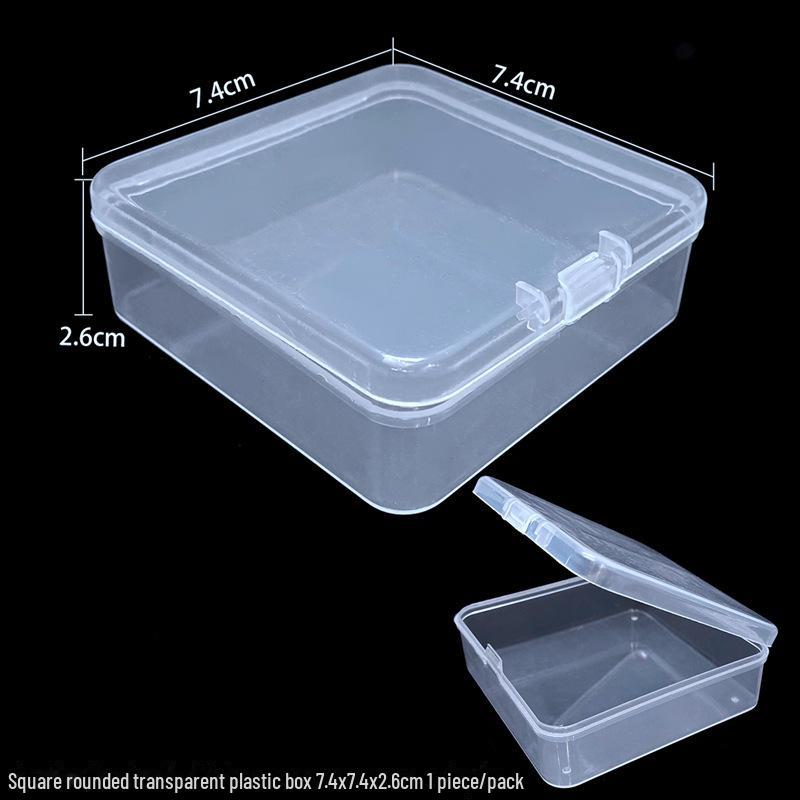 Transparent DIY Jewelry Storage Box - Detachable and Stackable Organizers for Tools and Earrings