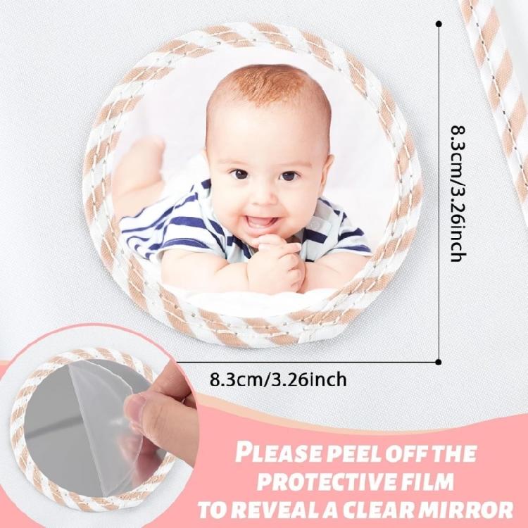 Safe Fabric Photo Album Watercolor Rabbit Design Oxfords Material For Family Vacation Memory Preservation