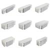 U-Shaped LED Strip Light Channel with Aviation Aluminum Shell and Mounting Clip