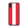 Coque iPhone - Drapeau De l'Autriche - iPhone XS - Silicone Souple - Design Fin Et Léger - Protection Maximale