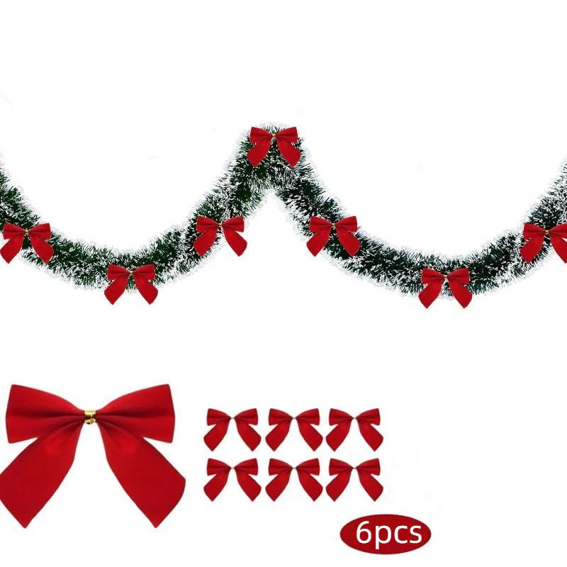 1 STÜCK 2M Weihnachtsbaum Lametta Girlande Weihnachtsdeko für Zuhause 2026 Metallische Twist Girlande Weihnachtsornament Neujahrsparty Deko