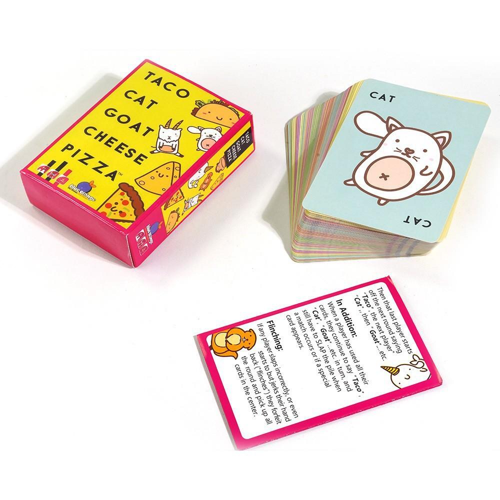 Taco Gatto Capra Formaggio Pizza Carta Estremamente Divertente per Gioco di Gruppo in Famiglia