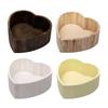 Baby Bed Set Heart Shape Box Vintage Wooden Basin Newborn Posing Gear Safe Photo Shooting Accessories For Newborn Portrait Props