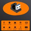 Type C Female To USB 3.0 Male Converter 10Gbps Type C To USB 3.0 90 Degrees Angled For USB C Extension Connector