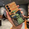 Funny Space UFO Alien Thing Phone Case For Samsung A56 A36 A26 A16 A15 A25 A35 A55 A14 A34 A24 A54 Black Soft Shell