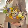 5Pcs Creative Envelope Flower Boxes Hand-Folded Flowers Gift Bag Florist Bouquet Packaging Materials Diy Wedding Party Supplies