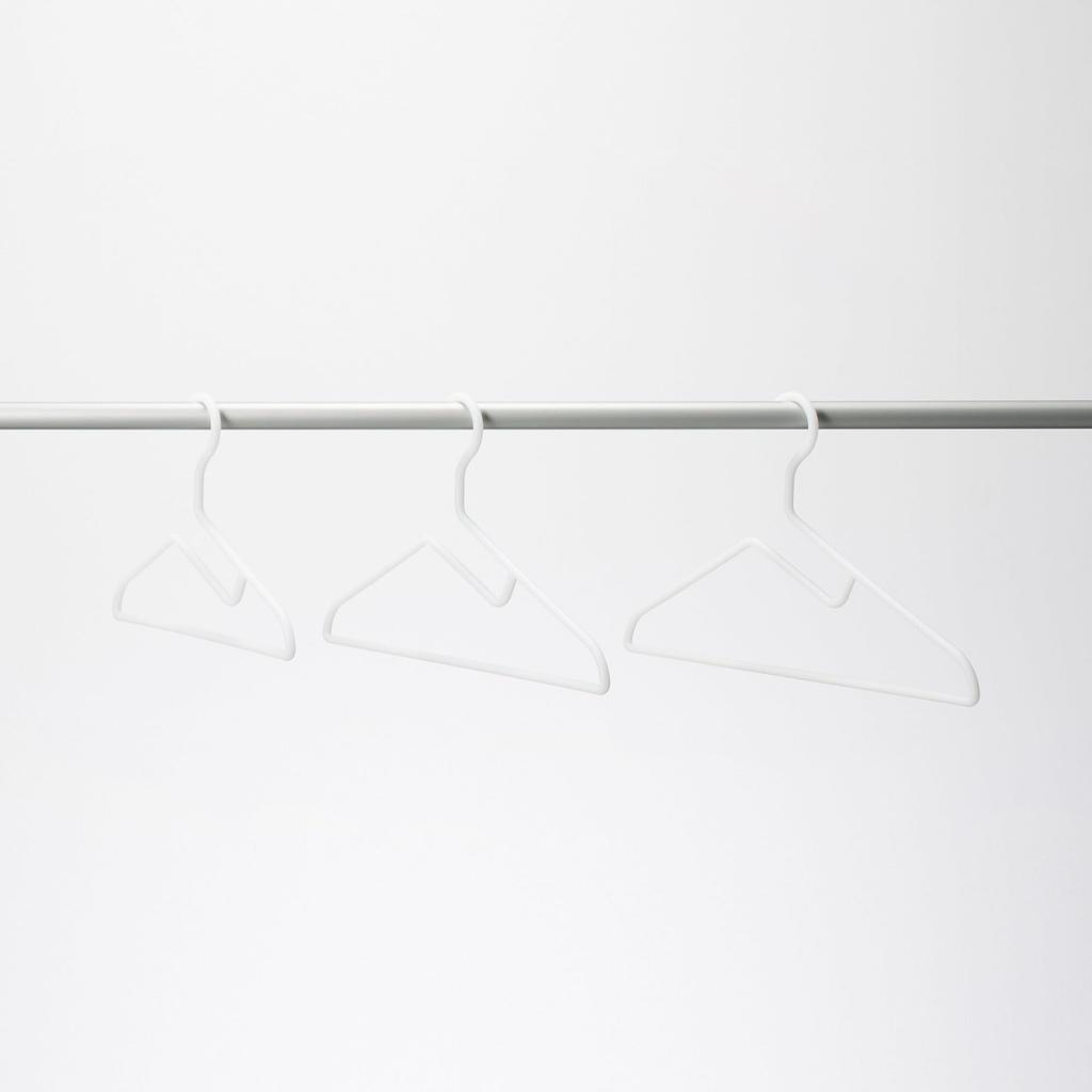MUJI Polypropylene Laundry Set of MA0EGA1A Hangers, Small, 3,