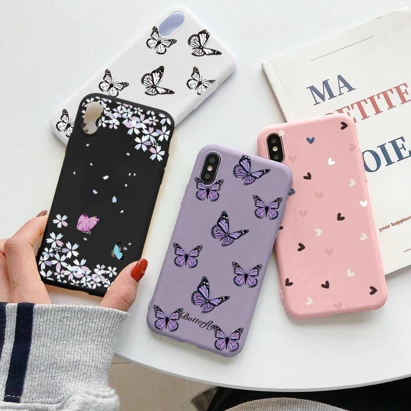 

Красочный чехол Love Butterfly для Samsung Galaxy A31 A32 A70 A72 A10 A50 A51 A52 A12 A21S A71 A40 A30 A02S S20 FE S21 Plus, противоударный защитный чехол