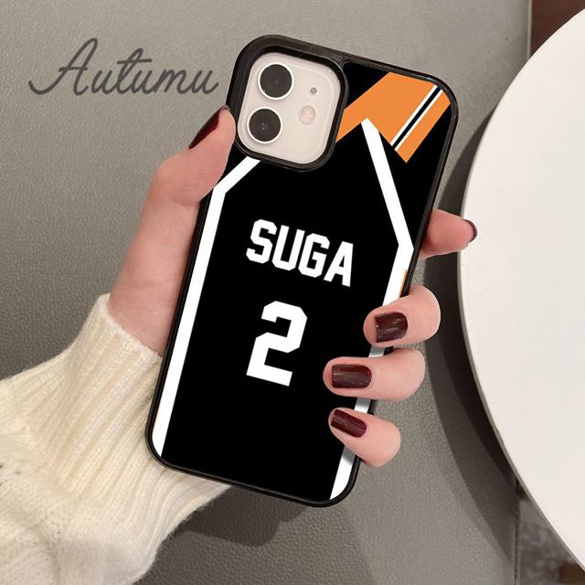 Haikyuu!!Husă pentru telefon Karasuno Team Uniform pentru iPhone 11 12 13 14 Pro Max mini XR XS SE 2020 7 8 Plus Samsung S21 S22
