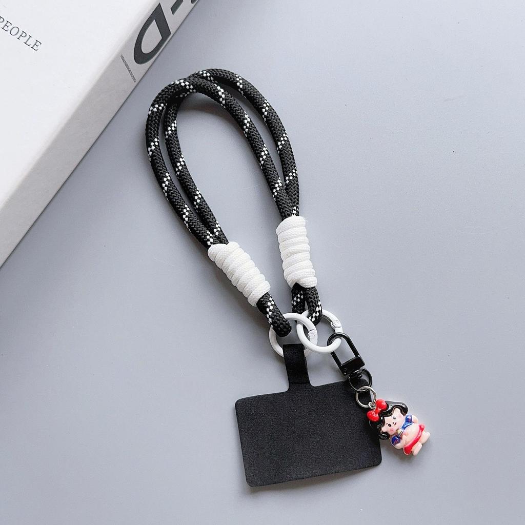 Mobile Phone Lanyard: Crossbody, Anti-Lost, Adjustable Neck & Wrist Strap with Clip for Girls
