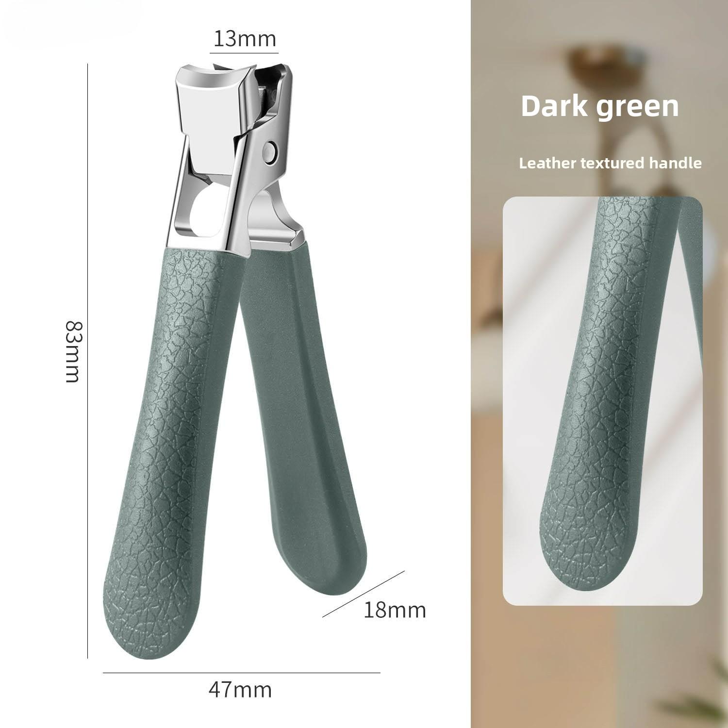 Nail clippers Thick Hard nail Anti-splash Nail cutter Household stainless steel nail clippers