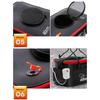 Living Fish Bucket Folding Fishing Bucket Multi-function Live Fish Baits Bucket Live Fish Container for Hiking Camping