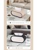 Luxury Leather Oval Tissue Box for Living Room or Bedroom Decor