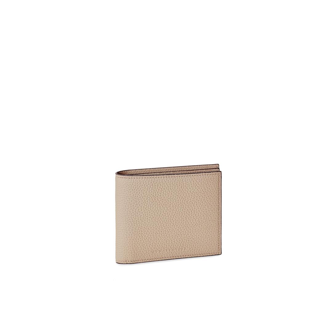 Bifold Wallet Bottarato Leather Finest Genuine New Enrollment Celebration [BONAVENTURA] [Bonaventura] Men's (Shrink Leather) [Beige] Wallet, Europe's