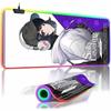 RGB Backlit Anime Solo Leveling Mouse Pad Cute Anime Grils Lager Gamer Accessories Overwatched Mouse Mat Non-Slip Keyboard Mat