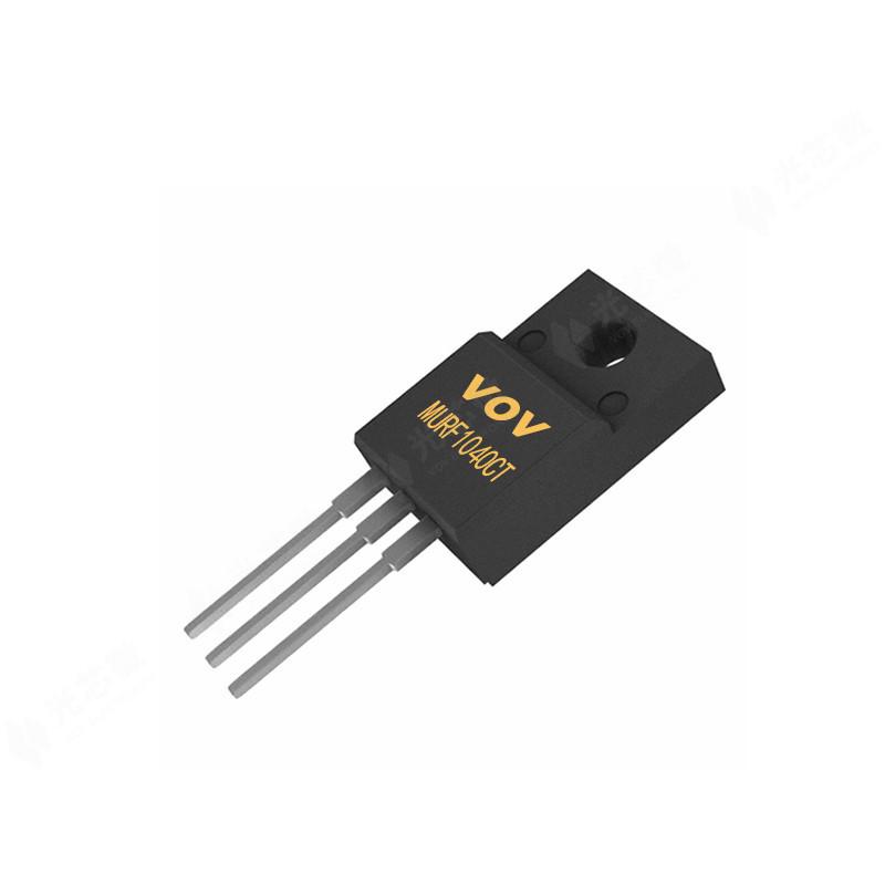 MURF1040CT Ultra-Fast 10A 400V 50ns Diode ITO-220AB Through-Hole
