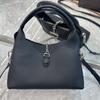New high-end cowhide leather bucket bag underarm bag handbag crossbody shoulder bag vegetable basket women's bag