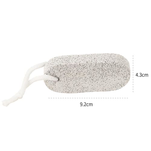 Reusable Natural Pumice Stone for Foot Calluses, Volcanic Stone, Foot Massage Tool, Exfoliating, Heel Shaving, Smoothing, Skin Care, Improves Blood Ci
