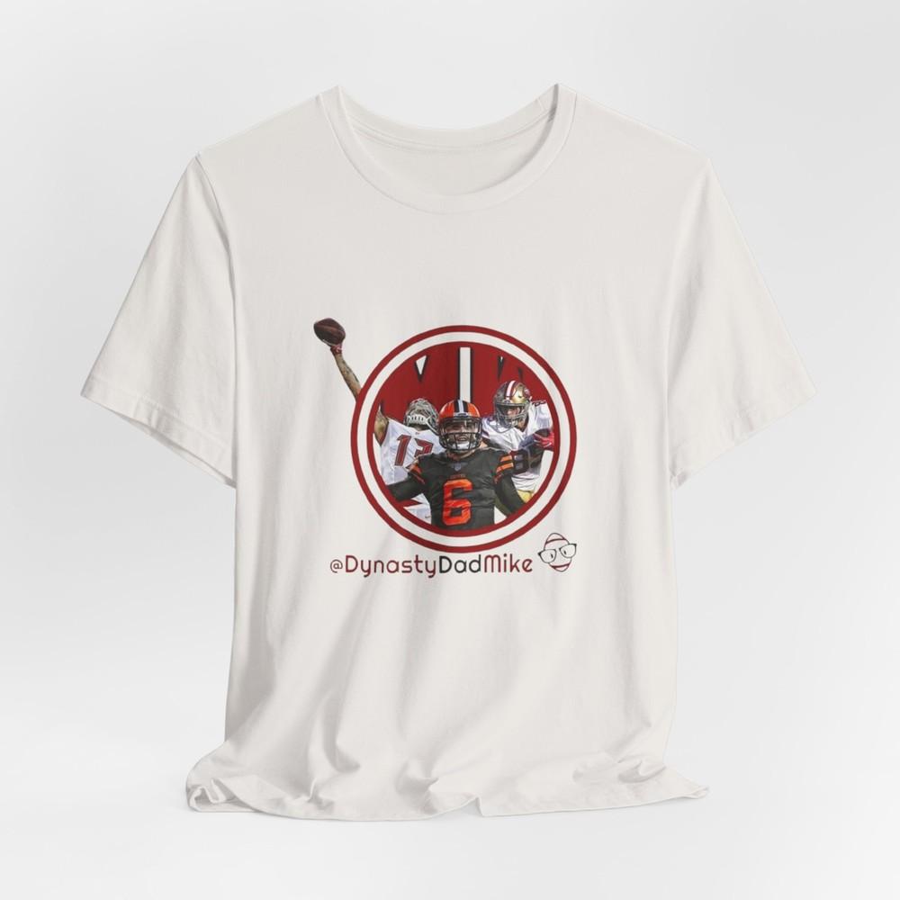 

Dynasty Nerd-DynastyDa wbr/ dMike-Nerdherd wbr/ -Fantasy Football Short Sleeve T-Shirt Unisex T-Shirt XXXXL