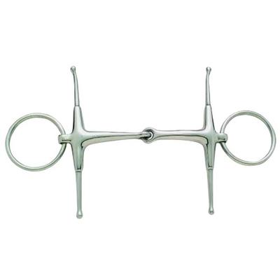 Korsteel Stainless Steel Jointed Fulmer Snaffle Bit