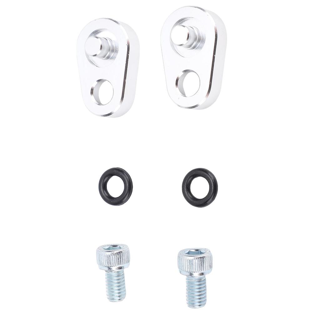 Throttle Body Bypass Cylinder Head Coolant Steam Port Plate Set 551693 Aluminum Replacement for LS Series Engines 1997