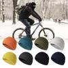 Reflective Beanie Hat Fishing Night Running Hats Outdoor Windproof Knitted Hat for Outdoor Sports and Hiking