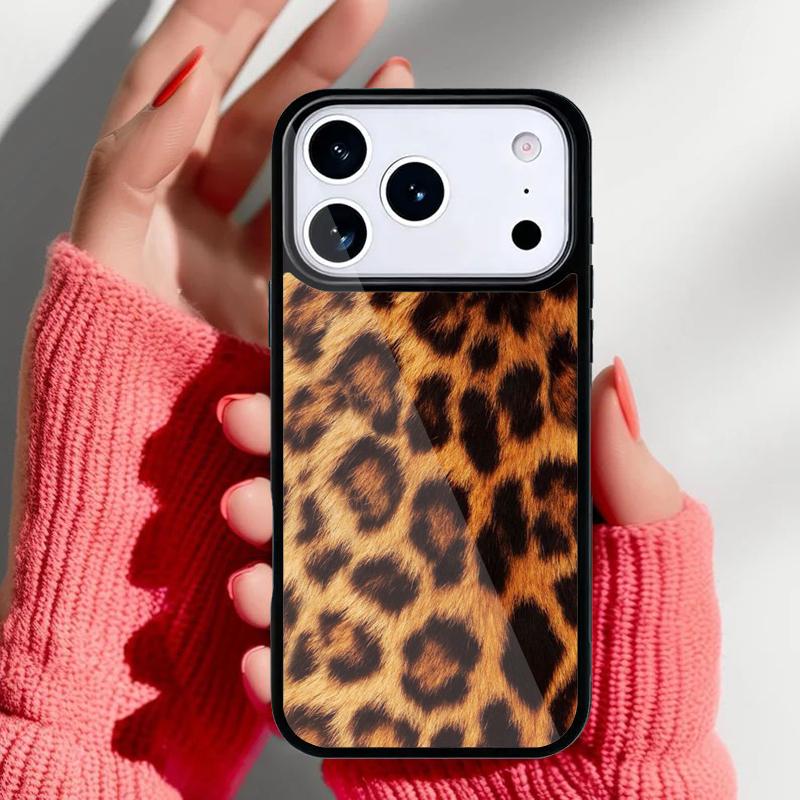 Wild Cat Cheetah Leopard Phone Case for iPhone 17 Air 16e 15 14 13 Pro Max Back Cover for 12 11 Pro Coque