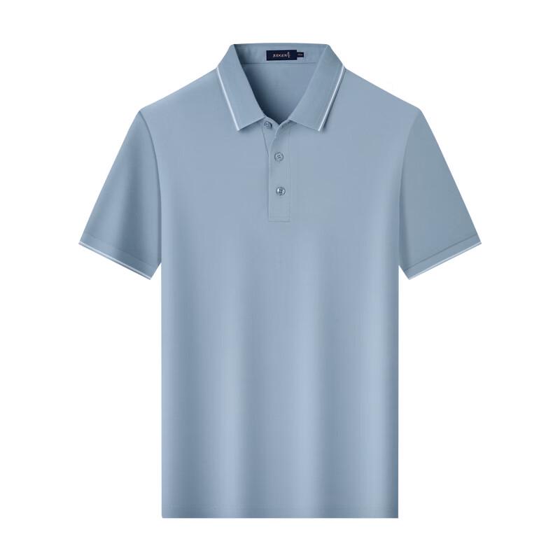 Judger Men's Summer Business Casual Short Sleeve Polo Shirt