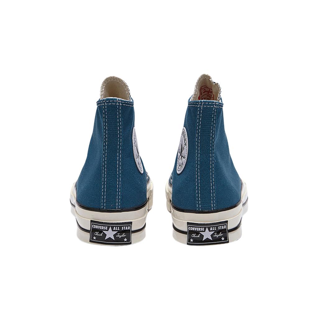 Converse Chuck 70 High Vintage Canvas - Teal Universe Unisex Sneakers Egret Black A05589C