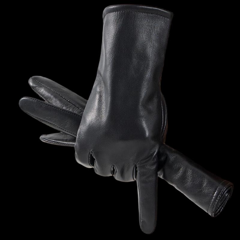 Женские кожаные теплые перчатки Hengyuanxiang