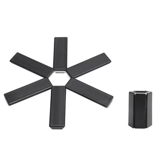 Kreativní skládací podložka odolná vůči teplu pro jídelní stůl, ochrana kuchyňské pracovní desky, prostorově úsporná ochranná podložka