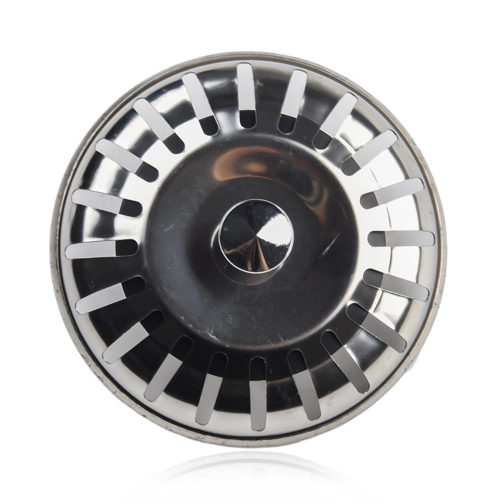 Stainless Steel Kitchen Sink Strainer 80mm,82mm,84mm Kitchen Water Basin Sink Drainer Strainer 1* Bathroom Kitchen Sink Part