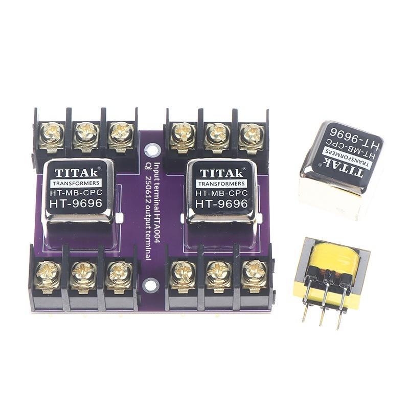 Balanced And Unbalanced Conversion Audio Isolator Ht-9696 Permalloy Audio Isolation Transformer 600:600 20Hz-20Khz