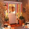 Marigold Garlands Artificial Flower for Indian Decoration Diwali Day of The Dead Halloween Party Festival Wreath Ornament
