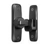 90 180 Degree Flip Door Lock Home Security Sliding Door Latch Aluminum Alloy Anti Theft Small Gate Latches Household Hardware