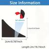 1PC Self-Adhesive Silicone Bathroom Water Stopper Water Retaining Strip Bendable Bathroom Door Washing Machine Shower Dam Barrie