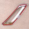 1 Pair Rear Fog Light Lamp Frame Cover Trim Fit for Lexus RX 350 350h -2024 Chrome Style ABS