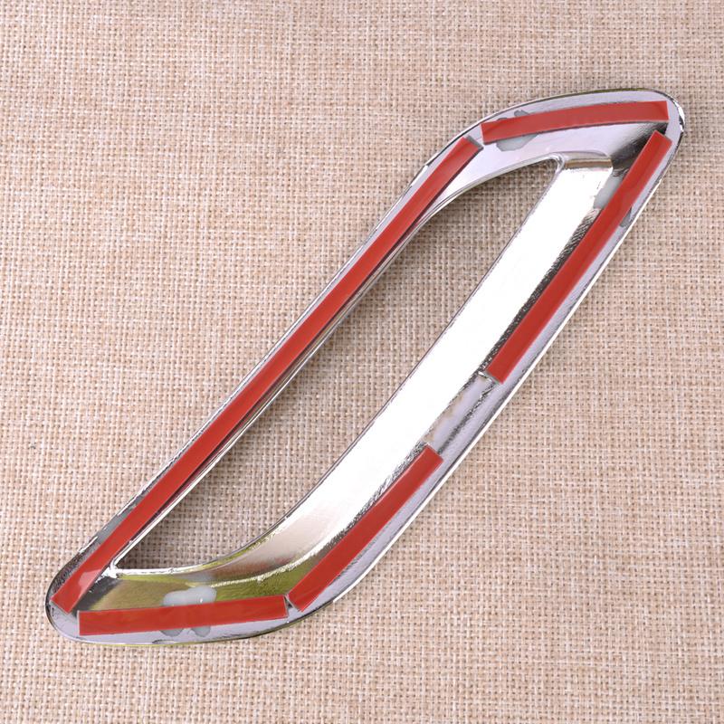 1 Pair Rear Fog Light Lamp Frame Cover Trim Fit for Lexus RX 350 350h -2024 Chrome Style ABS