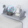 Swan Hanging Storage Rack Wall Mounted Kitchen Bathroom Seasoning Bottle Cosmetics Organizer Holder Shelf