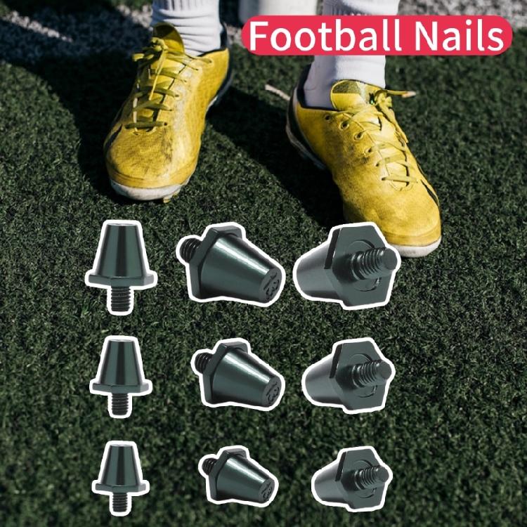 12Pcs Aluminum Football Stud Replacement Cleats Stud Football Boot Spikes Soccer Stud for Football Boot Enduring