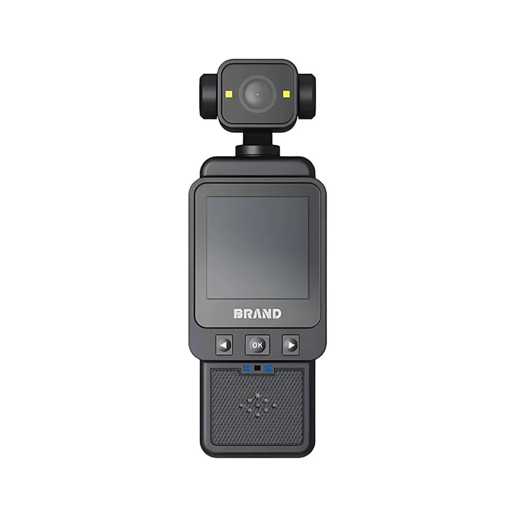 HD 1080P Mini Camera 360 ° Rotating Handheld Action Camera WiFi Sports Wearable Body Camera Travel Bicycle Driver Recorder Outdoor Motion Camera